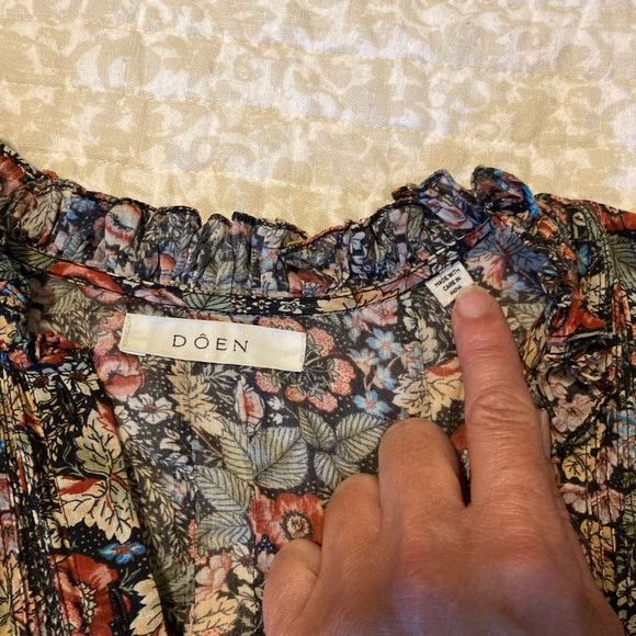 Doen Cezanne shirt Wildberry Thicket - Picture 5 of 12